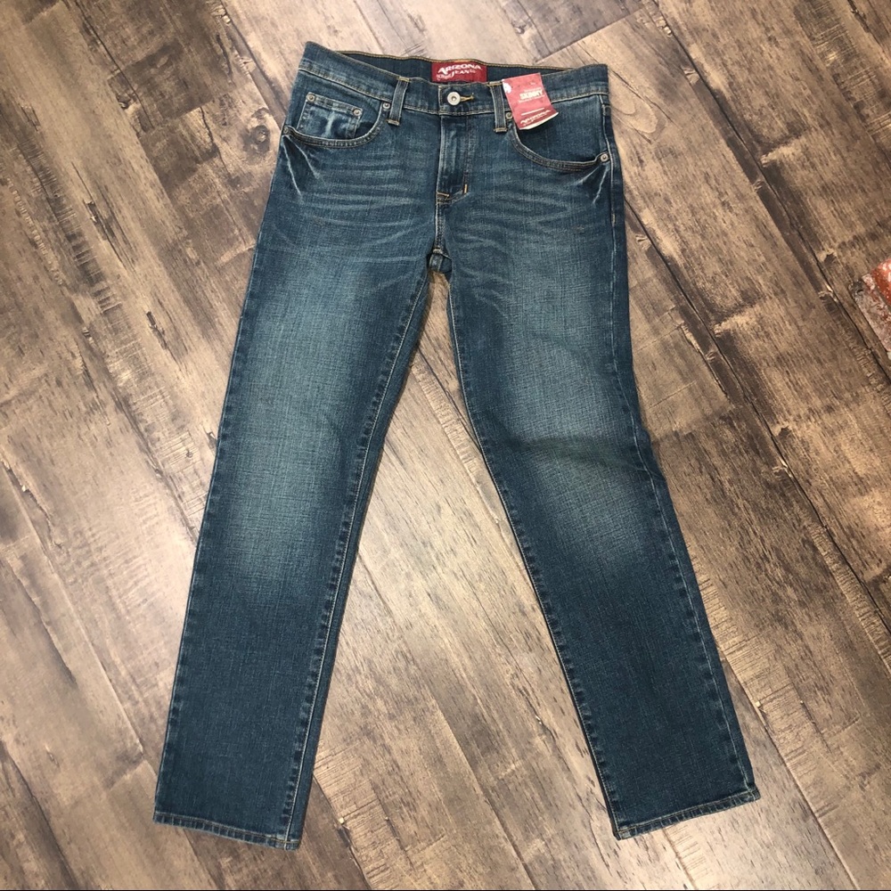 NWOT Arizona skinny distressed jeans - Picture 3 of 7